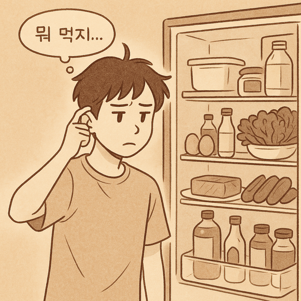 냉장고 남은 재료 요리 레시피 생성기