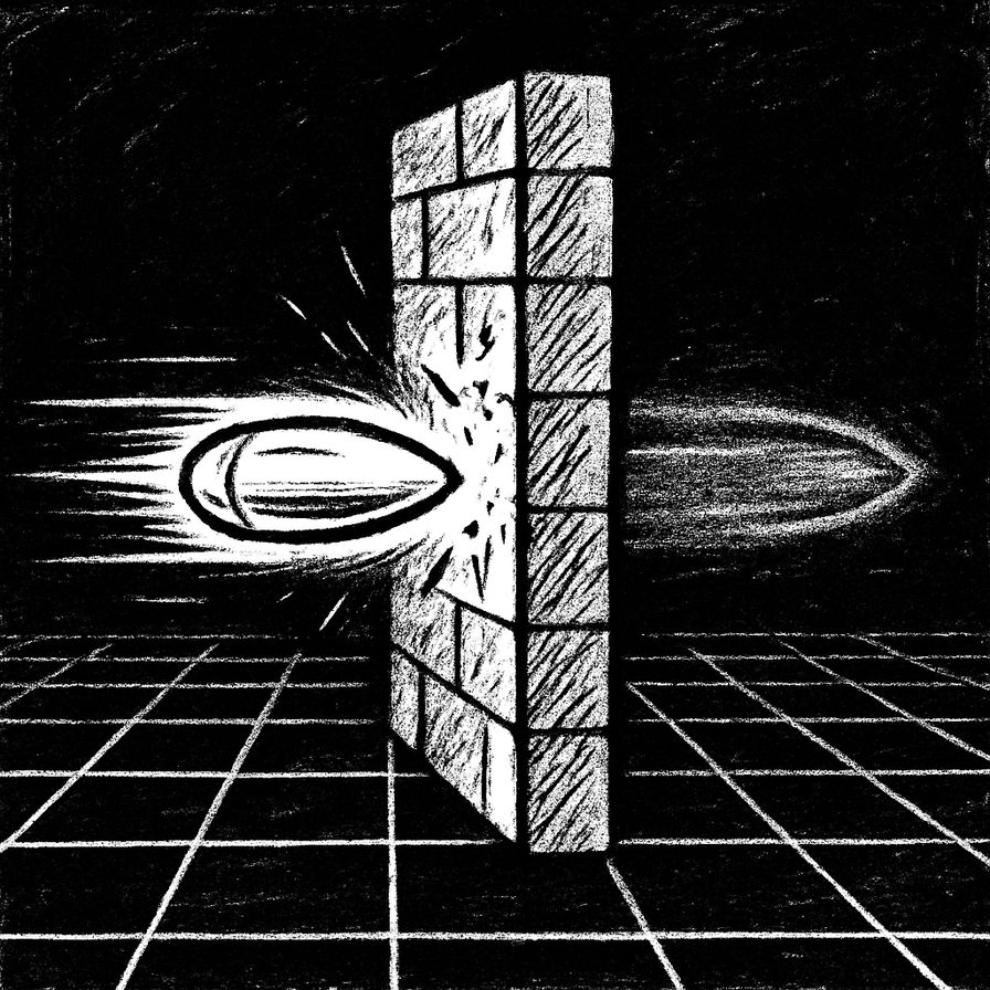 총알이 벽을 뚫고 지나간다면 터널링과 CCD를 확인하세요